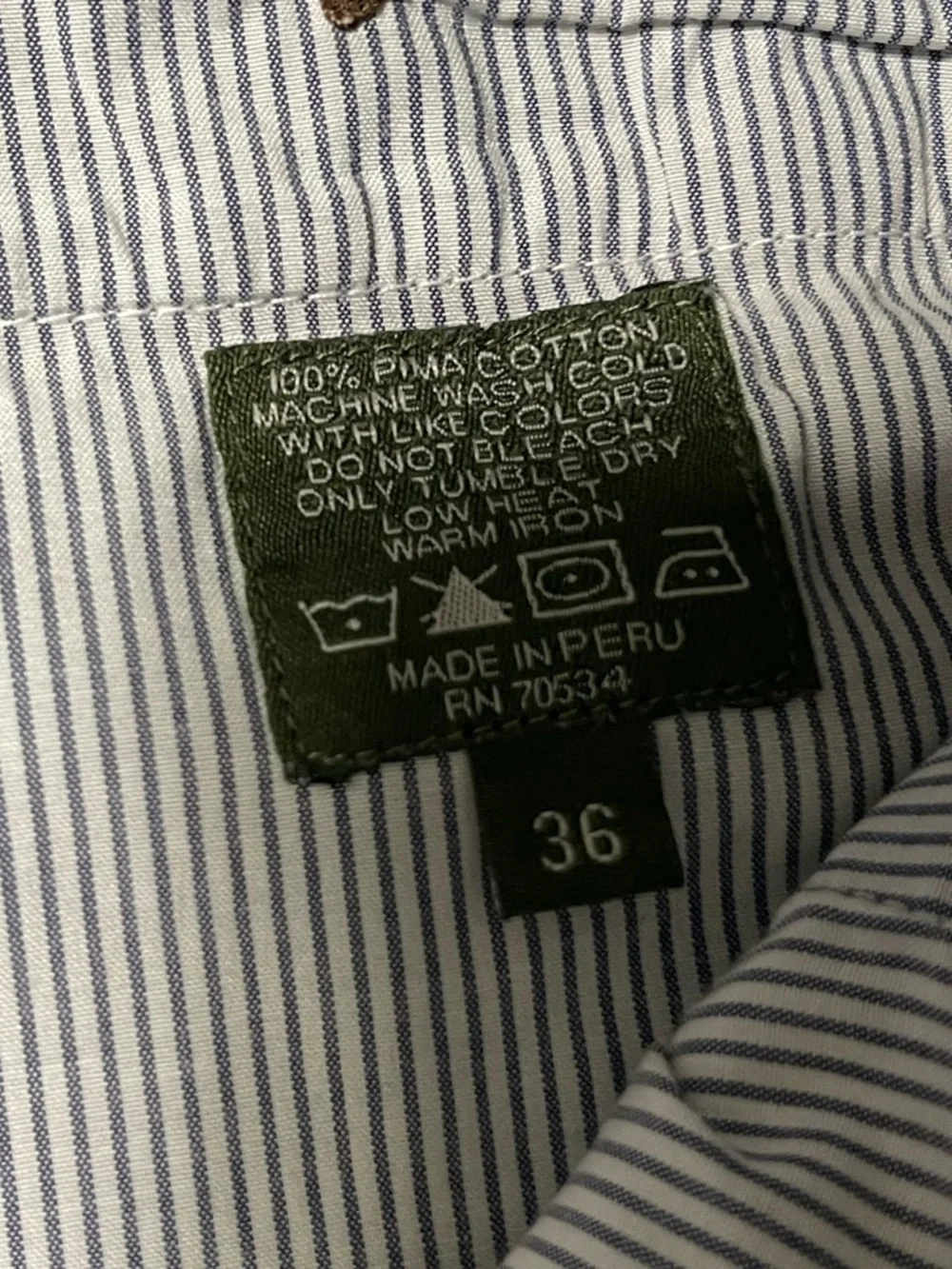 ORVIS Chino Khaki Shorts
